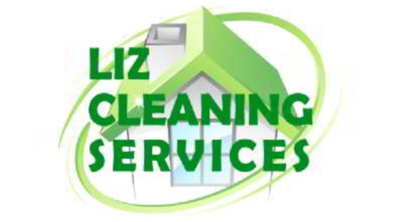 Liz Cleaning Services logo design